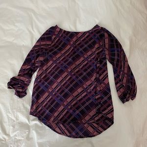 Pixley patterned shell shirt. Sz M.